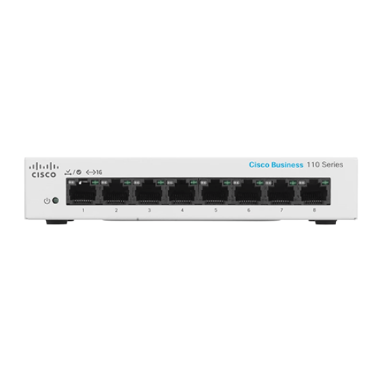 Cisco CBS110-8T-D-EU Unmanaged 8-Port GE Switch