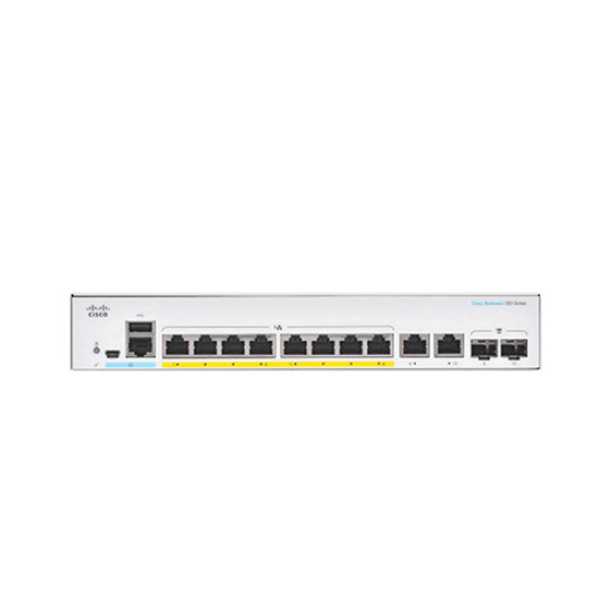Cisco CBS350-8P-2G-EU Managed 8-Port GE PoE 2x1G Combo Switch
