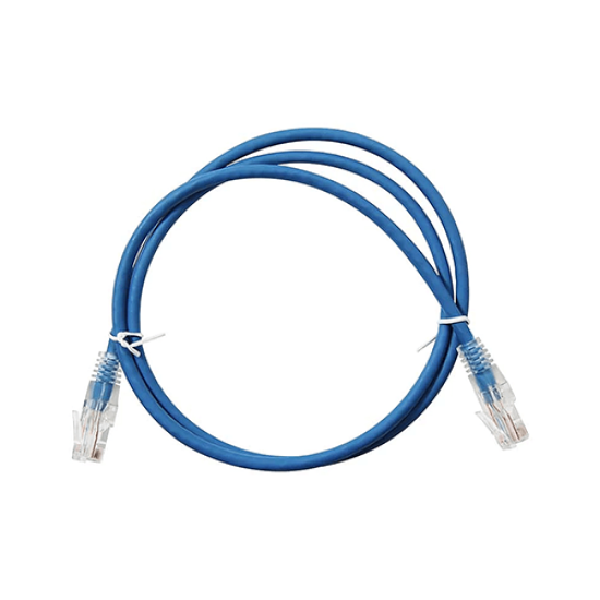 Rosenberger CP61-423-1P3 Cat-6 UTP 3 Meter Blue Patch Cord
