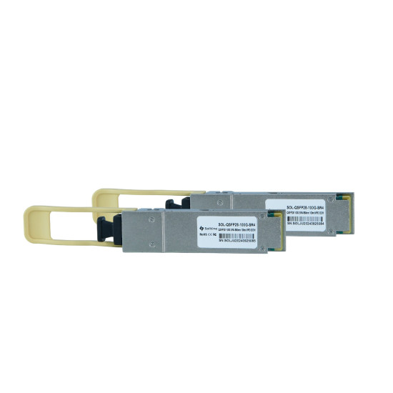 Solitine 100G SR4 QSFP28 Module – 850nm, MPO, 100m, DDM