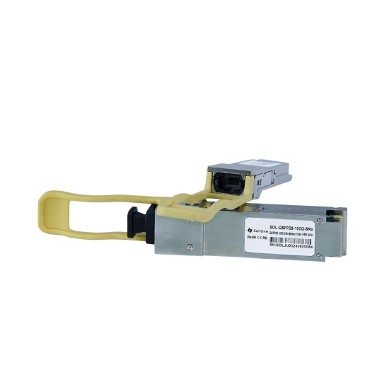 Solitine 100G SR4 QSFP28 Module – 850nm, MPO, 100m, DDM