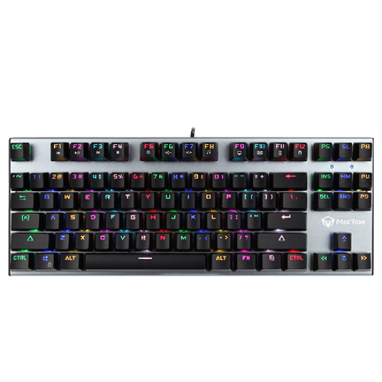 Meetion MT-MK04 TKL RGB Backlit Mechanical Blue Switch Gaming Keyboard